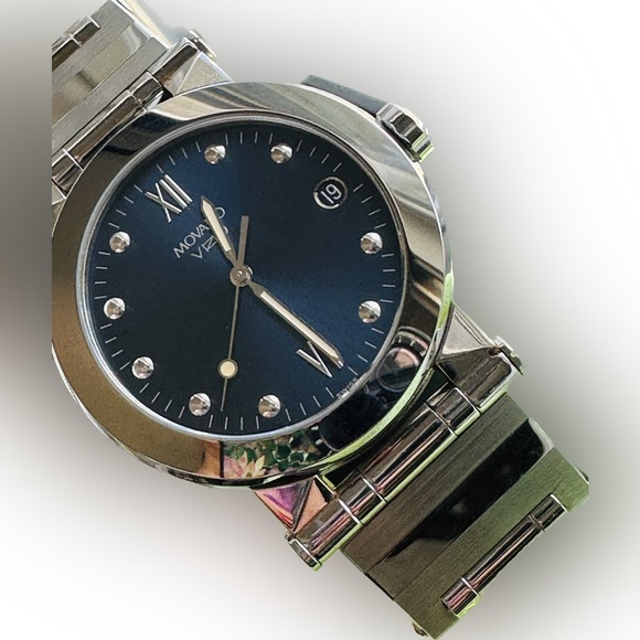 Movado Other - Movado Vizio
35mm Black Dial with Stainless Steel. Like new!!!
